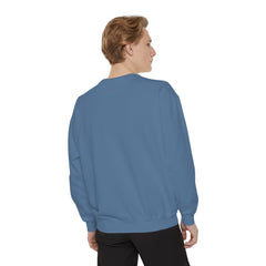Adventure Kayak Sweatshirt — Comfort Colors Sunset Sea Arch Graphic