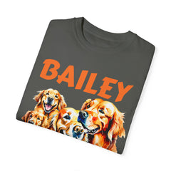 Comfort Colors Dog TShirt,Gift For Him,Use Your Own Dog Pictures,Dogs Name Tee,Gift For Her,Personalized Pet Shirt,Dog Lover Tee,Womens Tee