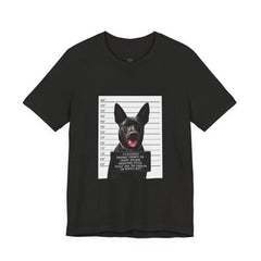 K9 Mugshot Personalized with your Dog T-Shirt
