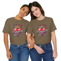 Canasta Queen Crown and Heart - Graphic Unisex Tee