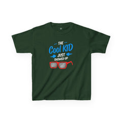 Kids Tee - The Cool Kid Just Showed Up Sunglasses Graphic
