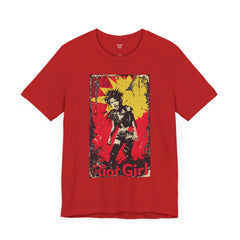 Punk Rocker Riot Girl - Unisex Jersey Short Sleeve Tee
