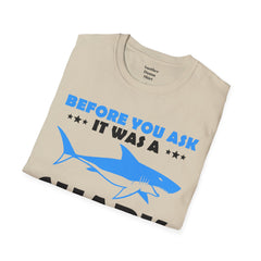 Funny Amputation Excuse - Unisex T Shirt,Amputation Awareness,Limb Awareness,Gift For Her,Gift For Him,Leg Amputee,Arm Amputee,Unique Gift,