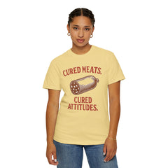 Cured Meats Graphic Tee - Funny Foodie Wear, Gift for Meat Lovers