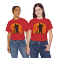 HAUNTED HOUSE ZOMBIE! Graphic Unisex Heavy Cotton Tee