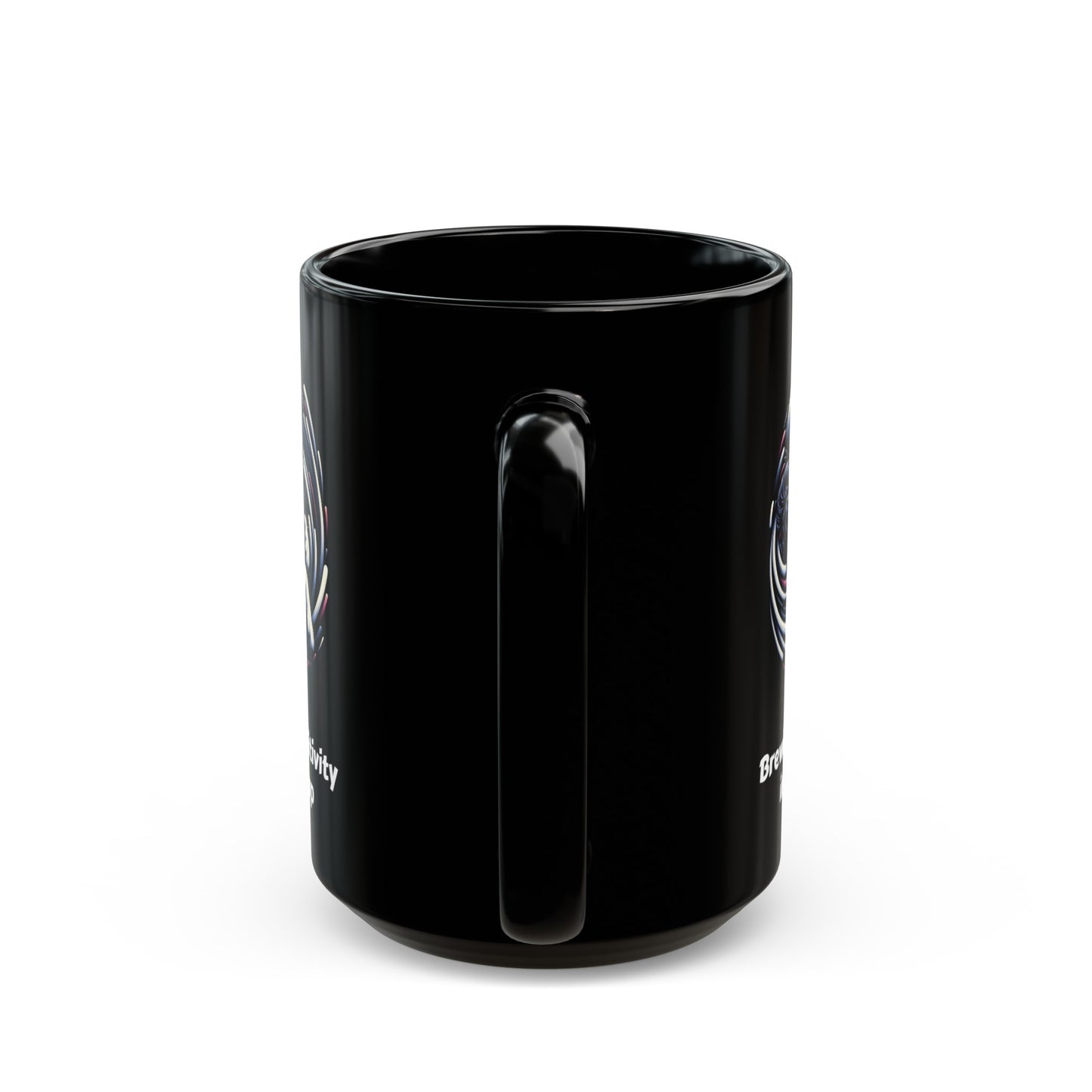 Border Collie Black Mug (11oz, 15oz), Brewing Pawsitivity In Every Cup