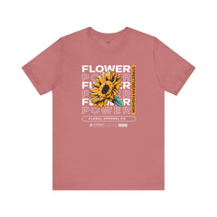 Flower Power Tee - Unisex Jersey Short Sleeve Tee