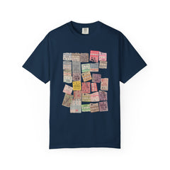 Classic Rock Concert Tickets  Garment-Dyed T-shirt