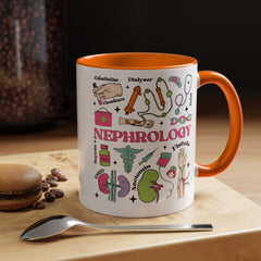 Nephrology Coffee Mug - Perfect Gift for Medical Professionals and Students, Stemmed Coffee Cup, Healthcare Appreciation, Unique Coffee Mug
