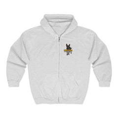 Personalized with your dogs image Zip Hoodie — "My Therapist Has a Wet Nose" Graphic
