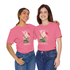 Rose Definition Unisex Tee - Symbol Of Romance, Love, Beauty And Courage
