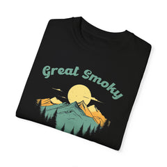 Great Smoky National Park National Park Graphic, Comfort Colors Soft Relaxed Fit Unisex Garment-Dyed T-shirt