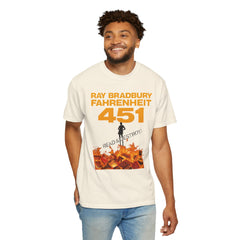 Fahrenheit 451 Graphic T-shirt, Unisex Book Lover Tee, Literary Gift, Reading Enthusiast Apparel, Ray Bradbury Merch, Cozy Casual Wear