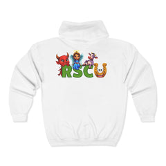 Playful Characters Unisex Full Zip Hoodie