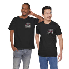 Halloween Scare Actor - Front and Back Graphic Unisex Jersey Short Sleeve Tee