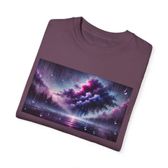 Prince Inspired Purple Rain Mural Graphic - Unisex Comfort Colors Shirt