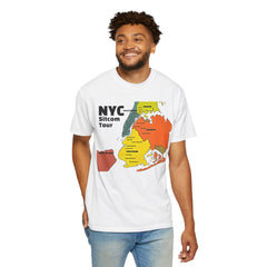 NYC Sitcoms Tour Comfort Colors T-shirt - Unisex Garment-Dyed