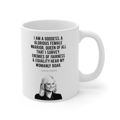 Leslie Knope Quote - Ceramic Mug (11oz\15oz\20oz) | Parks and Recreation, TV Series, Fan Gift, Pop Culture Humor, Gift For Him, Gift For Her