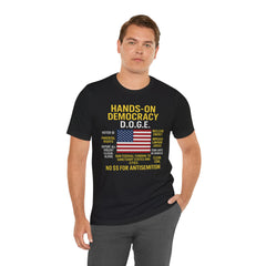 Hands-On Democracy Graphic Tee - Unisex