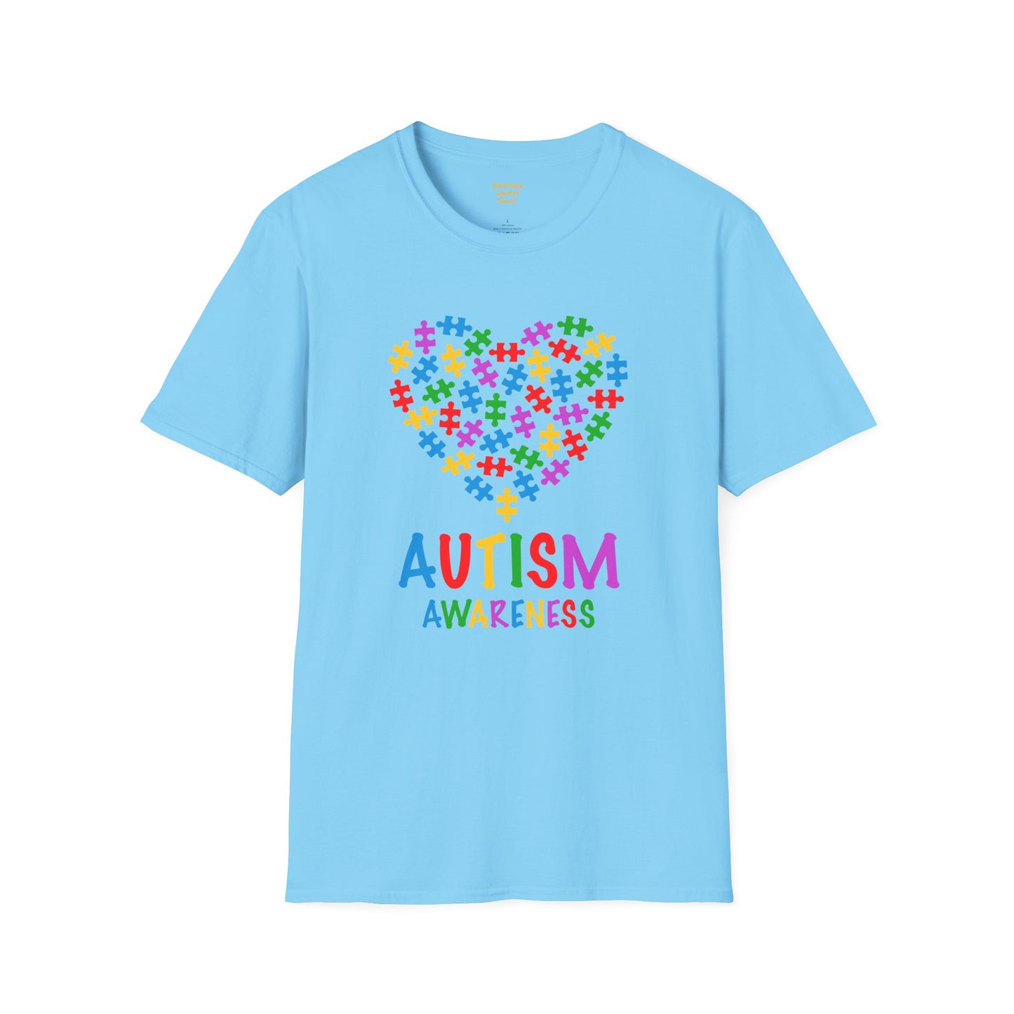 Autism Awareness -  Graphic Heart Shirt