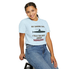 Submarine Humor T-Shirt  Nautical Joke Tee for Submarine Enthusiasts