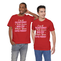 Phlebotomist Humor Tee, Funny Medical Shirt, Nurse Gift, Blood Tech Wear, Cute Phlebotomy Humor, Healthcare Apparel