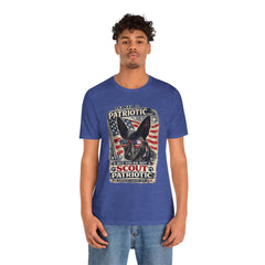 Personalized with your Dogs name and image - Patriotic Dog T-Shirt