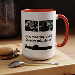 Mug - Hunt For Red October Fan Mug, Sean Connery Gift, Submarine Movie Fan Gift