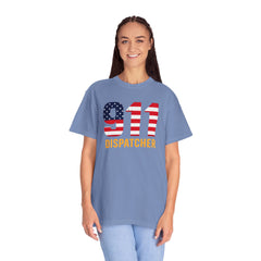 Vintage 911 Dispatcher Garment Dyed T-Shirt
