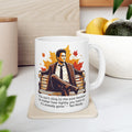 HIMYM Ted Mosby You Can't Cling To The Past Quote Graphic Mug