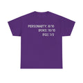 Personality, Looks, Fingers Count - Unisex Heavy Cotton Tee / Prosthetic Humor / One Leg / One Arm / Missing Fingers