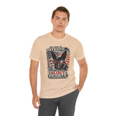 Personalized with your Dogs name and image - Patriotic Dog T-Shirt