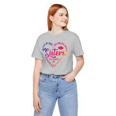 Will Always Be Connected Sisters Unisex Jersey Short Sleeve Tee