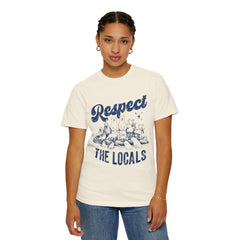 Polar bears, walrus, Arctic fox, reindeer (caribou), seals, beluga whales, narwhal Respect the Locals T-Shirt