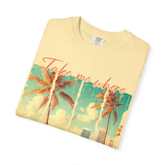 Summer Vibes Graphic T-Shirt - "Take Me Where Summer Never Ends"