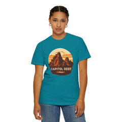 Capitol Reef National Park Graphic, Comfort Colors Soft Relaxed Fit Unisex Garment-Dyed T-shirt
