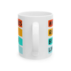 Amputee Motivational Ceramic Mug - Inspiring Quotes for Daily Motivation