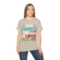 Dear Parents. Tag You're It, Love Teachers Unisex Ultra Cotton Tee