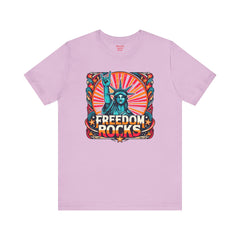 July 4th Statue Of Liberty Freedom - Graphic Unisex Short Sleeve Tee
