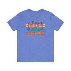 Groovy Four Questions Passover Unisex Tee