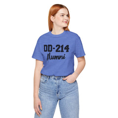 DD-214 Alumni Tee — Military Service Veteran Tribute T-Shirt