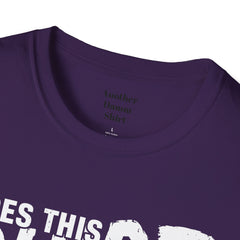 Does This Shirt Make My Bass Look Big Unisex Softstyle T-Shirt  A unique gift idea for people who love to fish