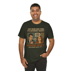 Vintage SNL Tee - Unisex Jersey Short Sleeve T-Shirt - Weekend Update Jane You Ignorant Slut Graphic Shirt