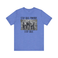 The Outsiders Shirt, Front and Back Images, Greasers Characters Shirt, Unisex Jersey Short Sleeve Tee