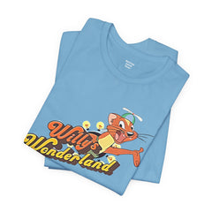 Willy's Wonderland Unisex Tee, Fun Graphic Tee, Casual Shirt, Gift for Fans, Summer Outfit, Movie Inspired Apparel