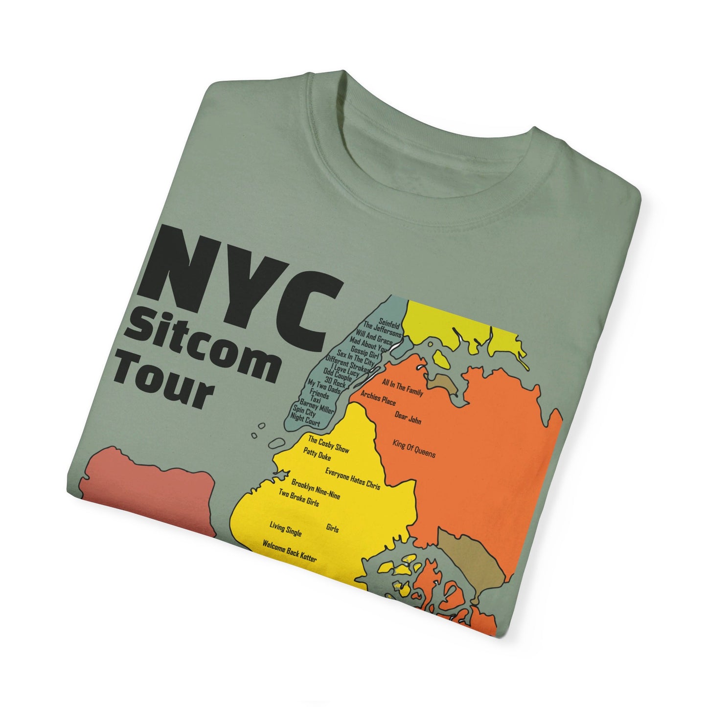 NYC Sitcoms, Comfort Colors - Unisex T-shirt