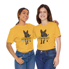 My Therapist Has A Wet Nose Personalized with your dog(s) image T-Shirt