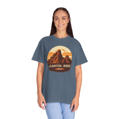 Capitol Reef National Park Graphic, Comfort Colors Soft Relaxed Fit Unisex Garment-Dyed T-shirt