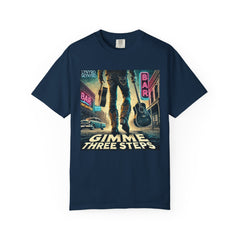 Music Lynyrd Skynyrd Inspired Gimme Three Steps AI Graphic - Unisex Comfort Colors Shirt