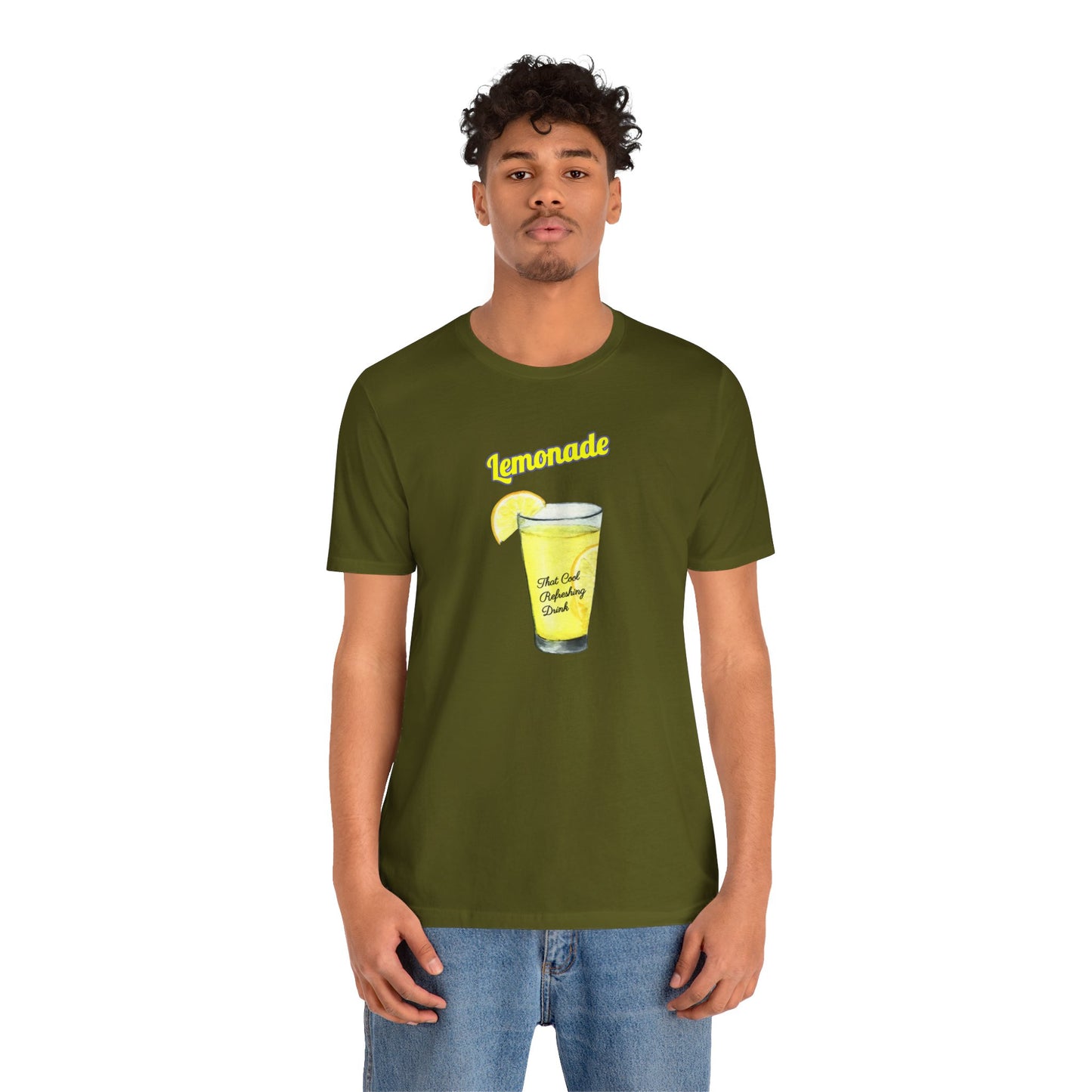 Lemonade That Cool Refreshing Drink, Graphic Unisex Jersey Short Sleeve Tee